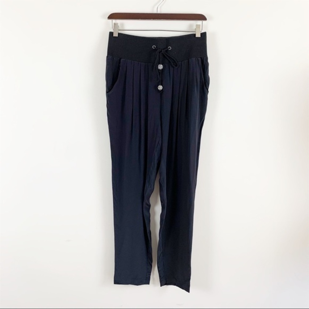Juicy Couture  silk black pants